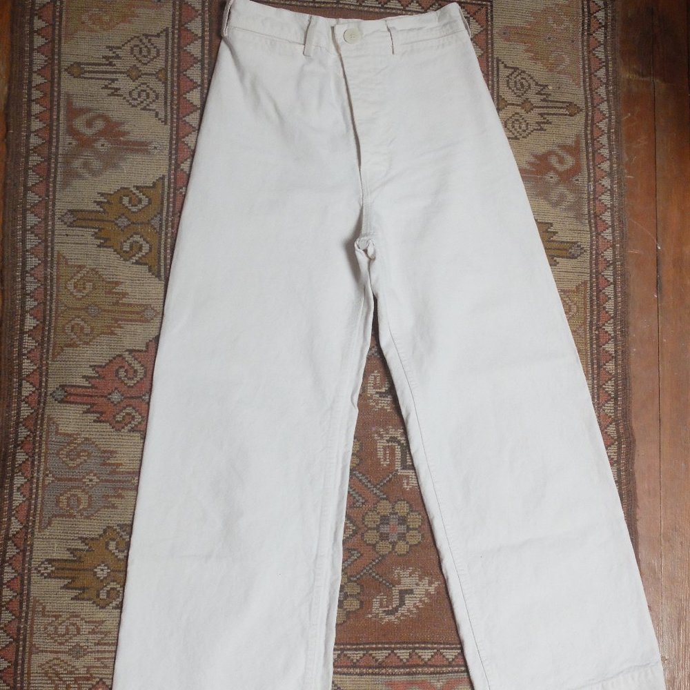 Salt White Sailor Pants